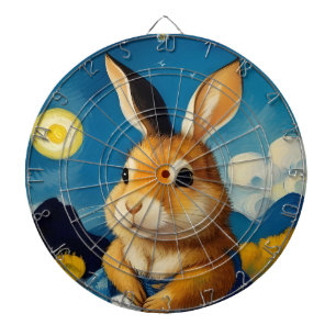 Fléchettes Starry Spring Bunny Cible de flechettes