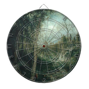 Fléchettes Une ancienne clairière (1881) - Cible de fléchette