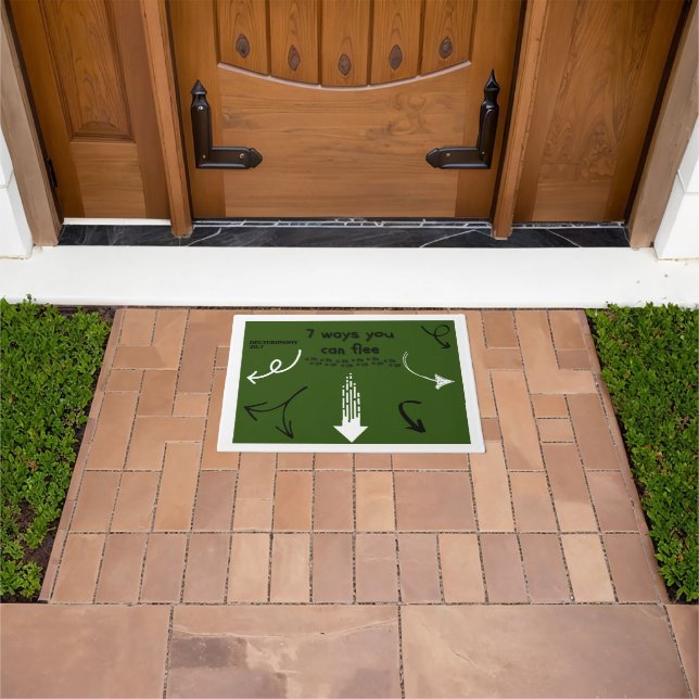 Flee 7 Ways Door Mat (Outdoor)