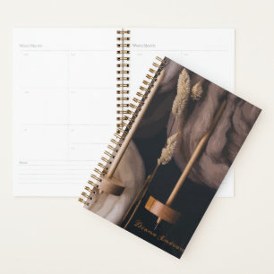 Fleece and Drop Spindles Planner