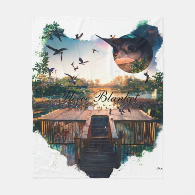 Fleece Blanket (Front)