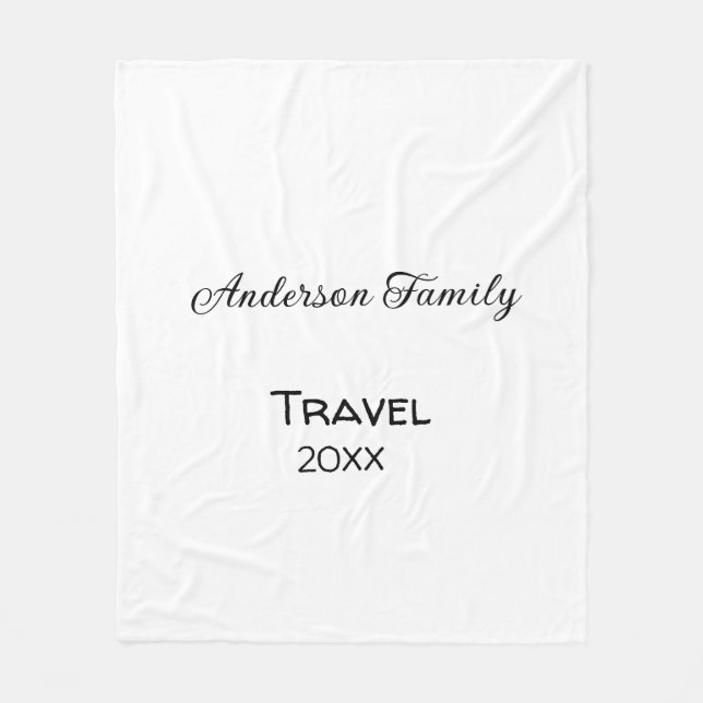 Fleece Blanket (Front)