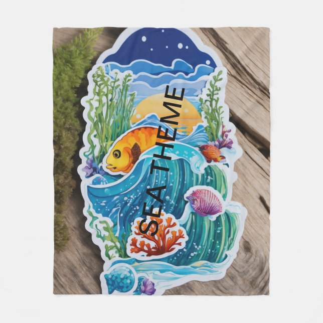 Fleece Blanket (Front)