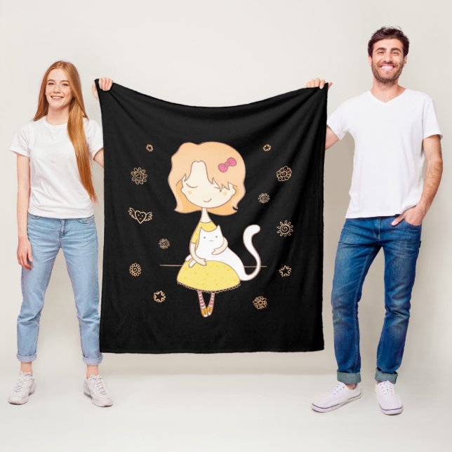 Fleece Blanket, 50"x60" Blanket (In Situ)