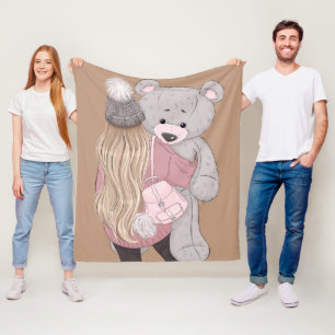 Fleece Blanket, 50"x60" Blanket