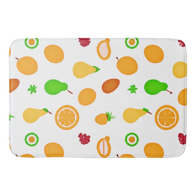 Fleece Blanket Bath Mat (Front)