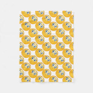 Fleece Blanket/Emoticons Blanket