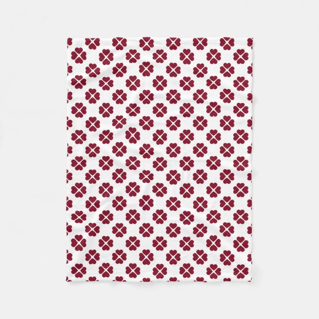 Fleece Blanket/Hearts Blanket (Front)