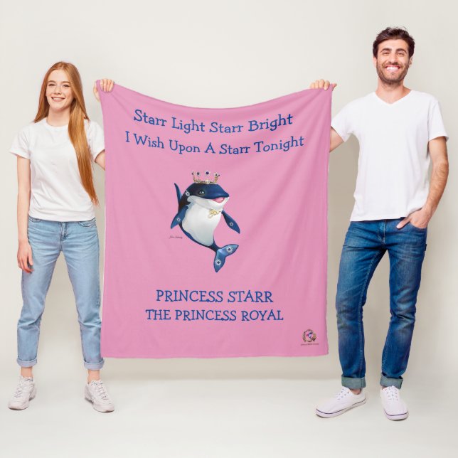 Fleece Blanket Princess Starr, The Princess Royal (In Situ)