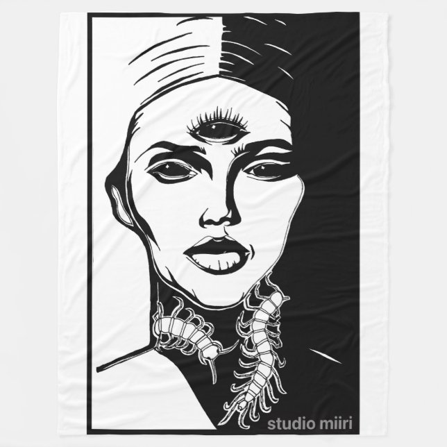 FLEECE BLANKET studio miiri (Front)