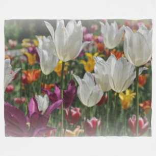 Fleece Blanket/Tulips Blanket