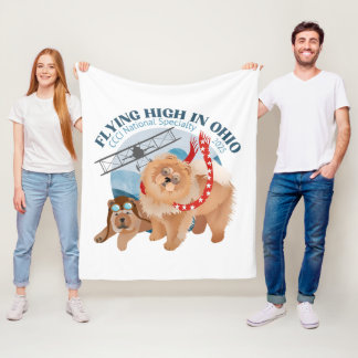 FLEECE BLANKET WITH 2025 CCCI NATL SPECIALTY LOGO