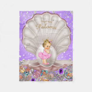 Fleece blankets,baby shower, baby girl,princess,