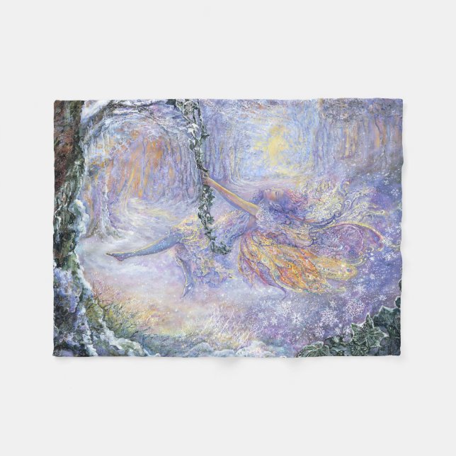 Fleece de la neige Jetez la couverture (Devant (Horizontal))