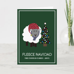 Fleece Navidad, Funny Spanish Christmas Card