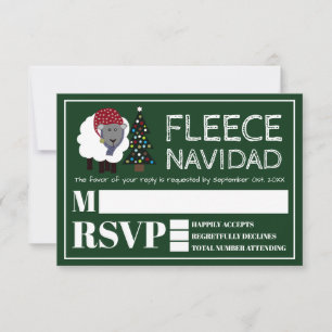 Fleece Navidad, Parti de Noël espagnol RSVP