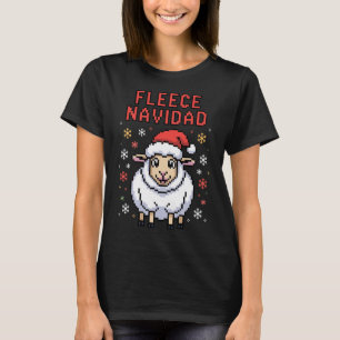 Fleece Navidad Ugly Sweater Funny Christmas Sheep