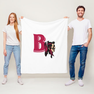 Fleece Throw:  Bethel Braves (00101)