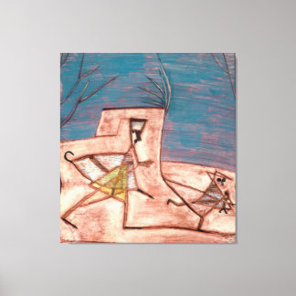 Fleeing Children, 1930 Canvas Print