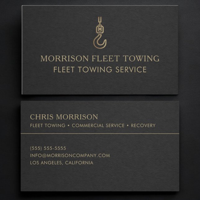 Fleet Towing Business Card (Creator Uploaded)