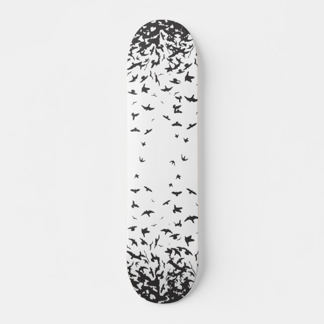 Fleeting Flock Deck Skateboard (Front)