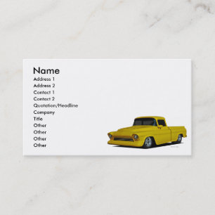 Fleetside Pickup Business Card