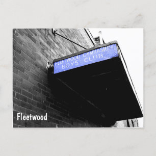 Fleetwood Boy's Club Postcard