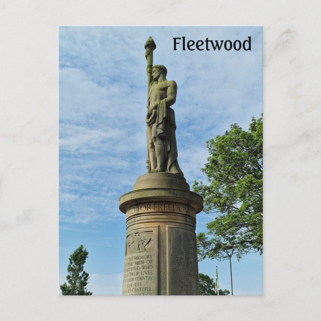 Fleetwood Memorial Park Postcard (Front)