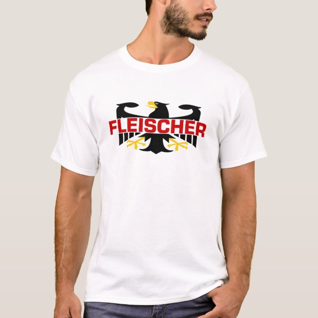 Fleischer Surname T-Shirt (Front)