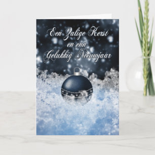 Flemish Christmas Card - Zalige Kerst En Enn Geluk