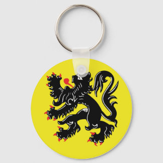 Flemish Lion of Flanders key hanger Keychain