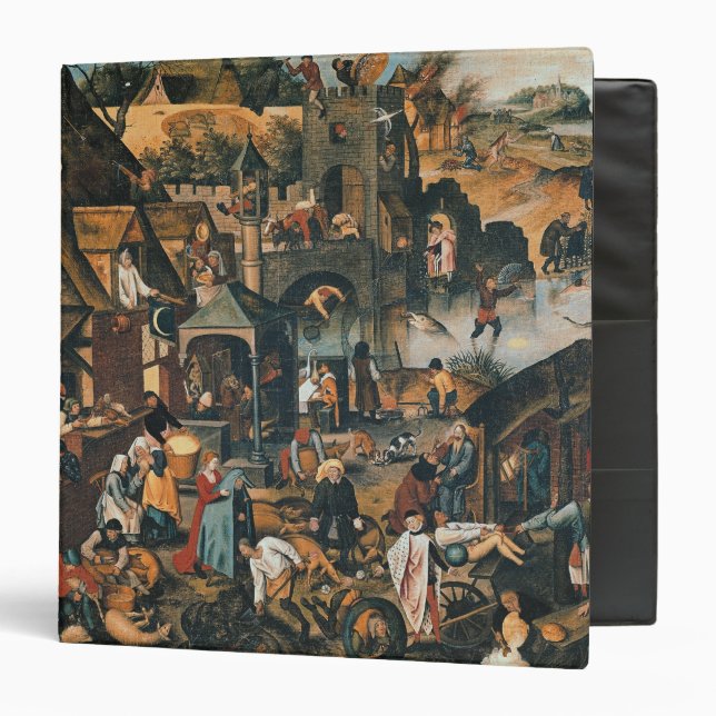 Flemish Proverbs Binder (Front/Inside)