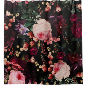 Flemish Vintage Dark Night Romanticism Garden