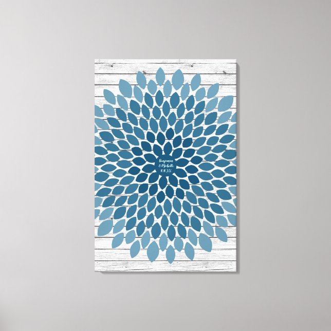 Fleur - 150 Signature Canvas Livre d'or (Recto)