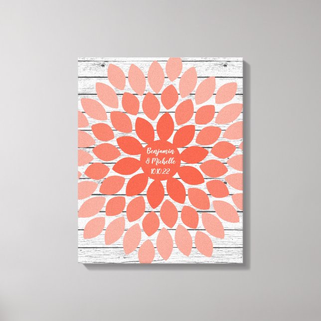 Fleur - 50 Signature Canvas Livre d'or (Recto)