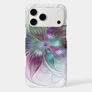 Fleur abstraite colorée Art fractal floral moderne