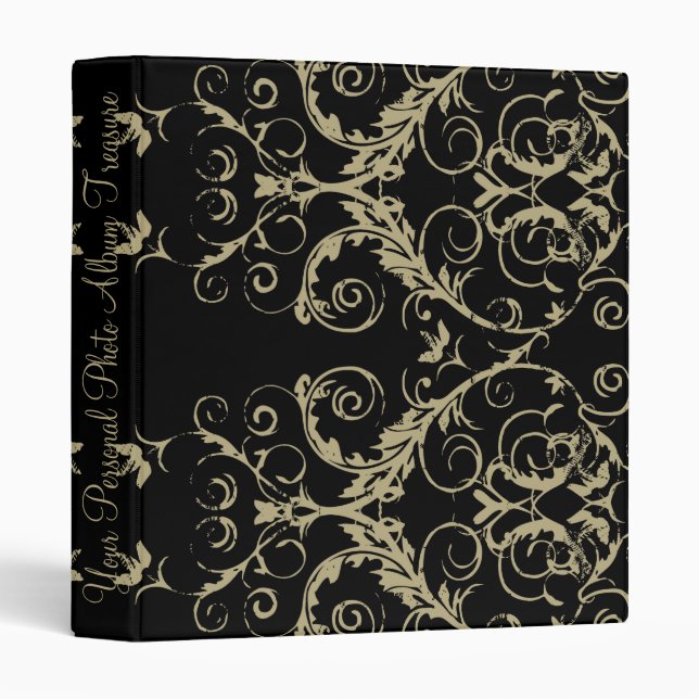 Fleur Angel Statue Binder (Front/Spine)