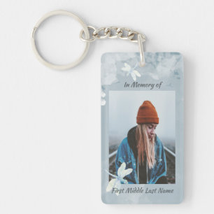 Fleur blanche de libellule de conservation Memoria