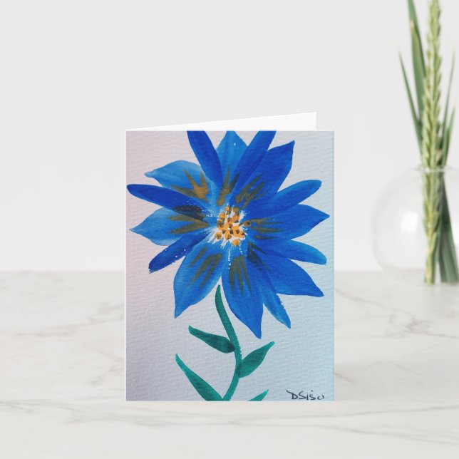 Fleur bleue (Devant)