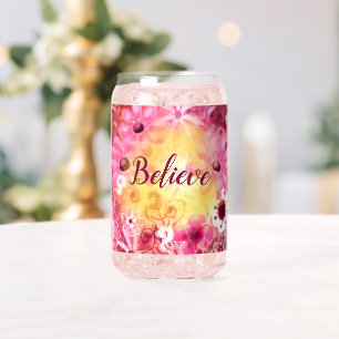 Fleur botanique fantaisiste Boho Art Believe
