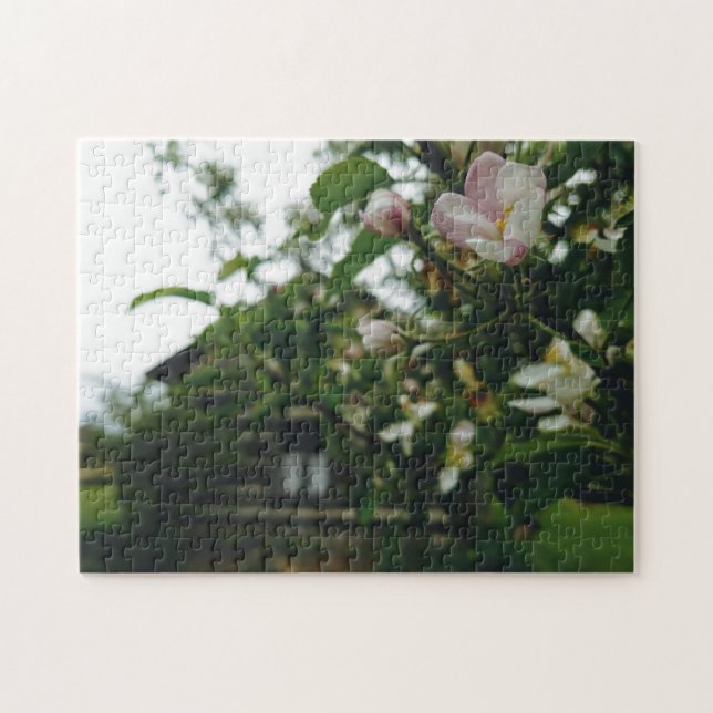 Fleur créative vieux ouest cabine photo puzzle puz (Horizontal)