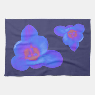 Fleur Crocus Serviette de cuisine chaude et froide