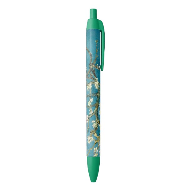 Fleur d'amande Vincent Van Gogh Stylo d'encre bleu (Bas (Vertical))
