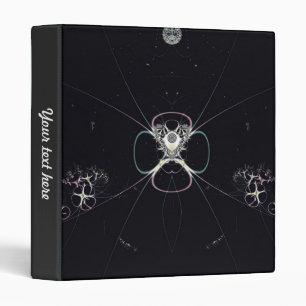 Fleur dans des classeurs vinyles de l'espace