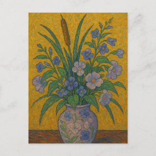 Fleur dans le vase Carte postale