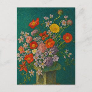 Fleur dans le vase Carte postale