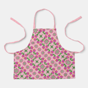 Fleur de Bell rétro Mandalas rose petit tablier