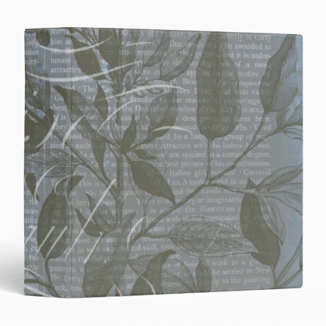 Fleur de Bleu I Binder (Front/Spine)