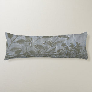 Fleur de Bleu I Body Pillow