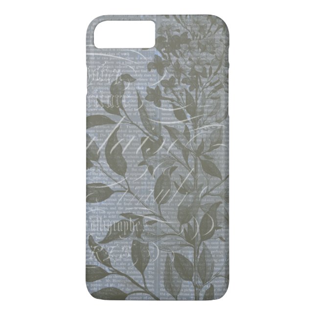 Fleur de Bleu I Case-Mate iPhone Case (Back)